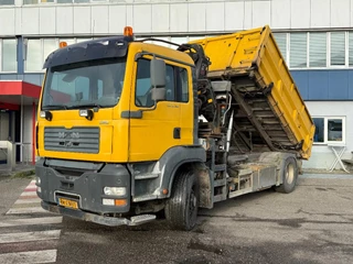 MAN TGA 18.310 4X4 + HIAB 122 ES-2 - DAMAGED CRANE