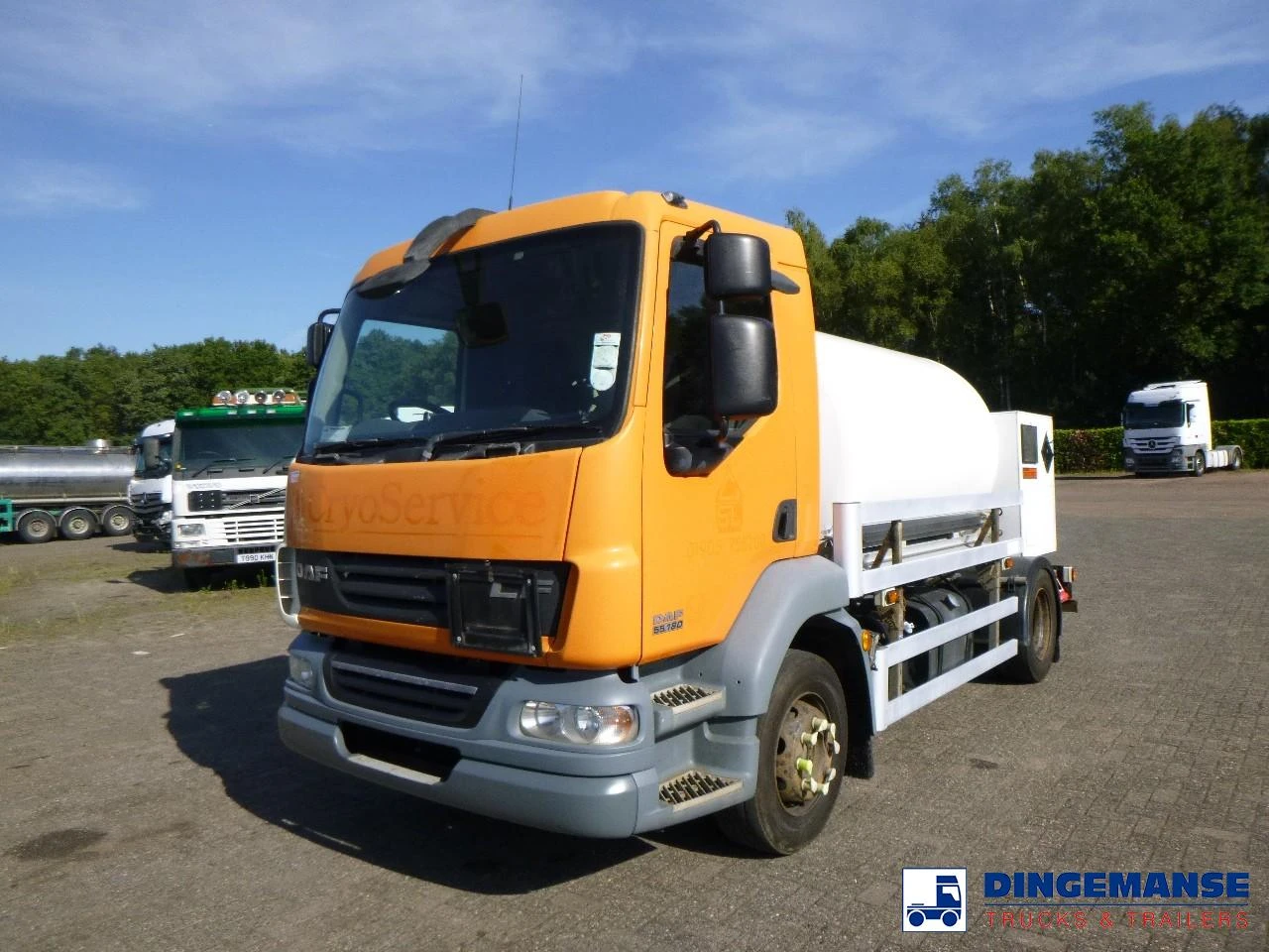 DAF LF 55.180 4x2 RHD ARGON gas truck 3.6 m3 2009 imagen 1