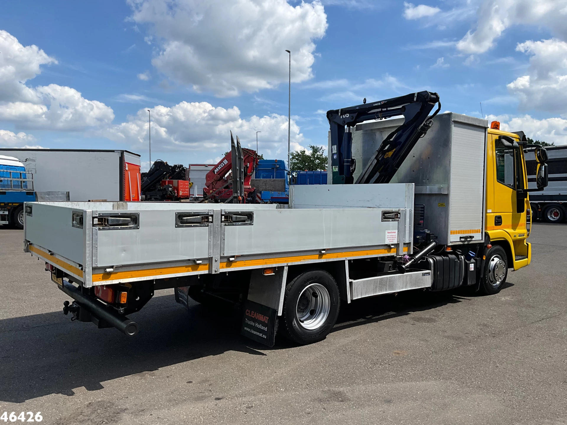 Iveco Eurocargo 2014 - ML100E19 Euro 6 Amco Veba 5 Tonmeter laadkraan Just 146.575 km! zdjęcie 8