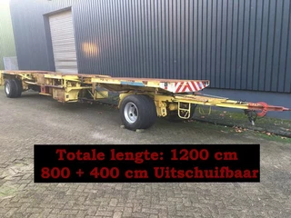 EKW N/A 1980 - 2 As Vrachtwagen Aanhangwagen Open - Uitschuifbaar: 4 mtr, LLG-56-Z - 40 km bild 1