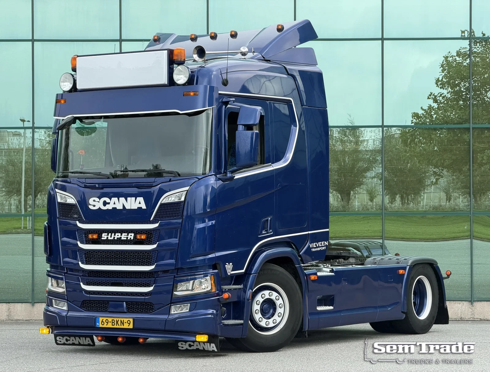 Scania R 2018 - R450 LOW ROOF RETARDER FULL AIR RETARDER TOP CONDITION NL TRUCK afbeelding 1