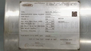 Iveco N/A - Fuel System LNG tank HLNG 158 598L Iveco image 3