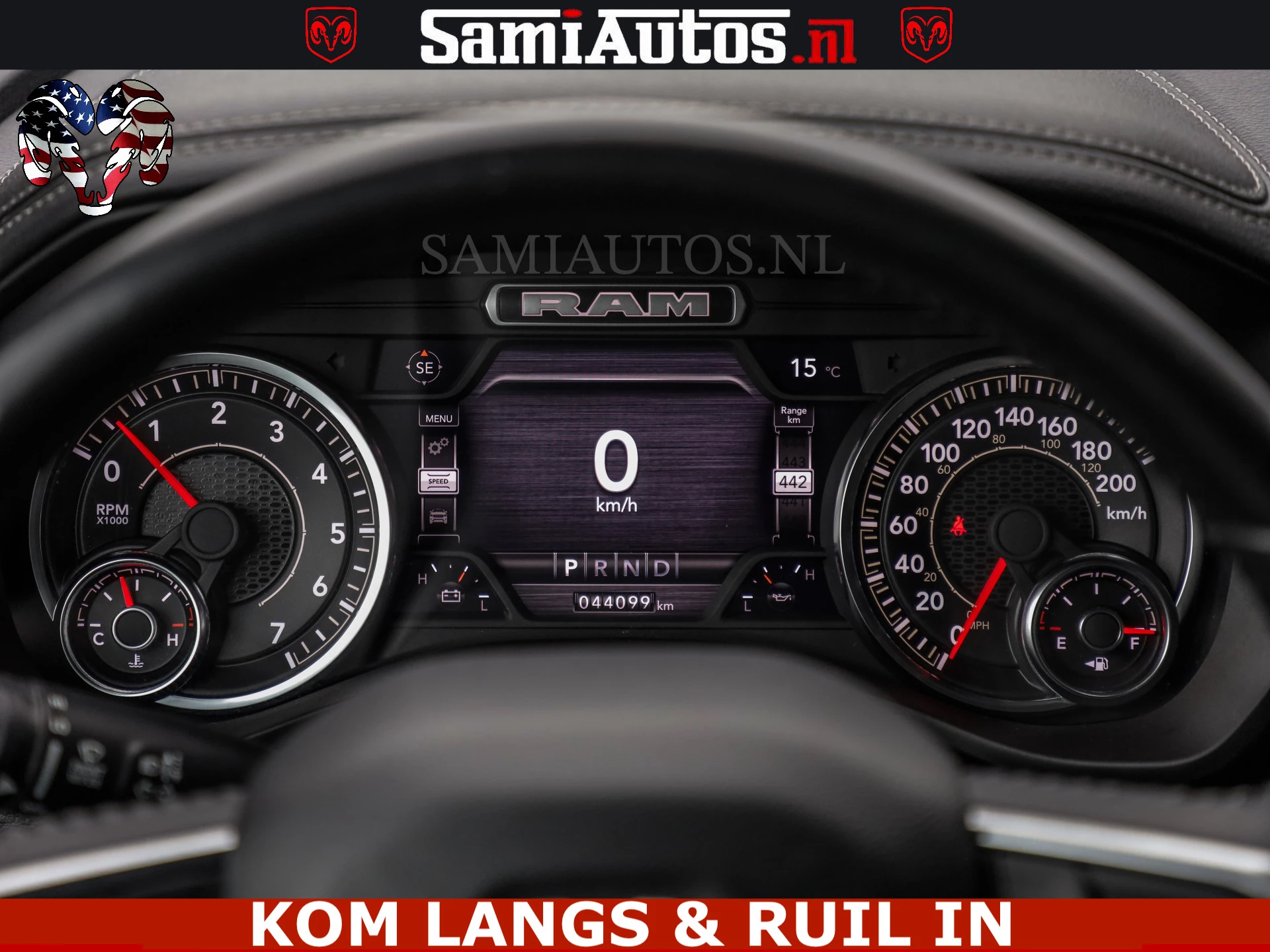 Dodge Ram Pick-Up 2023 - DE DONDER | 5.7 V8 HEMI | BRONZE BREDE WIELEN | WIDE BODY | OPEN UITLAAT KLEP | ZEER DIK | image 37