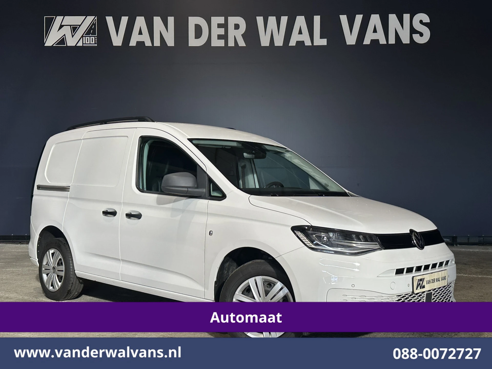 Volkswagen Caddy 2022 - 2.0 TDI 123pk Automaat L1H1 Euro6 Airco | Navigatie | Adaptieve Cruisecontrol afbeelding 1