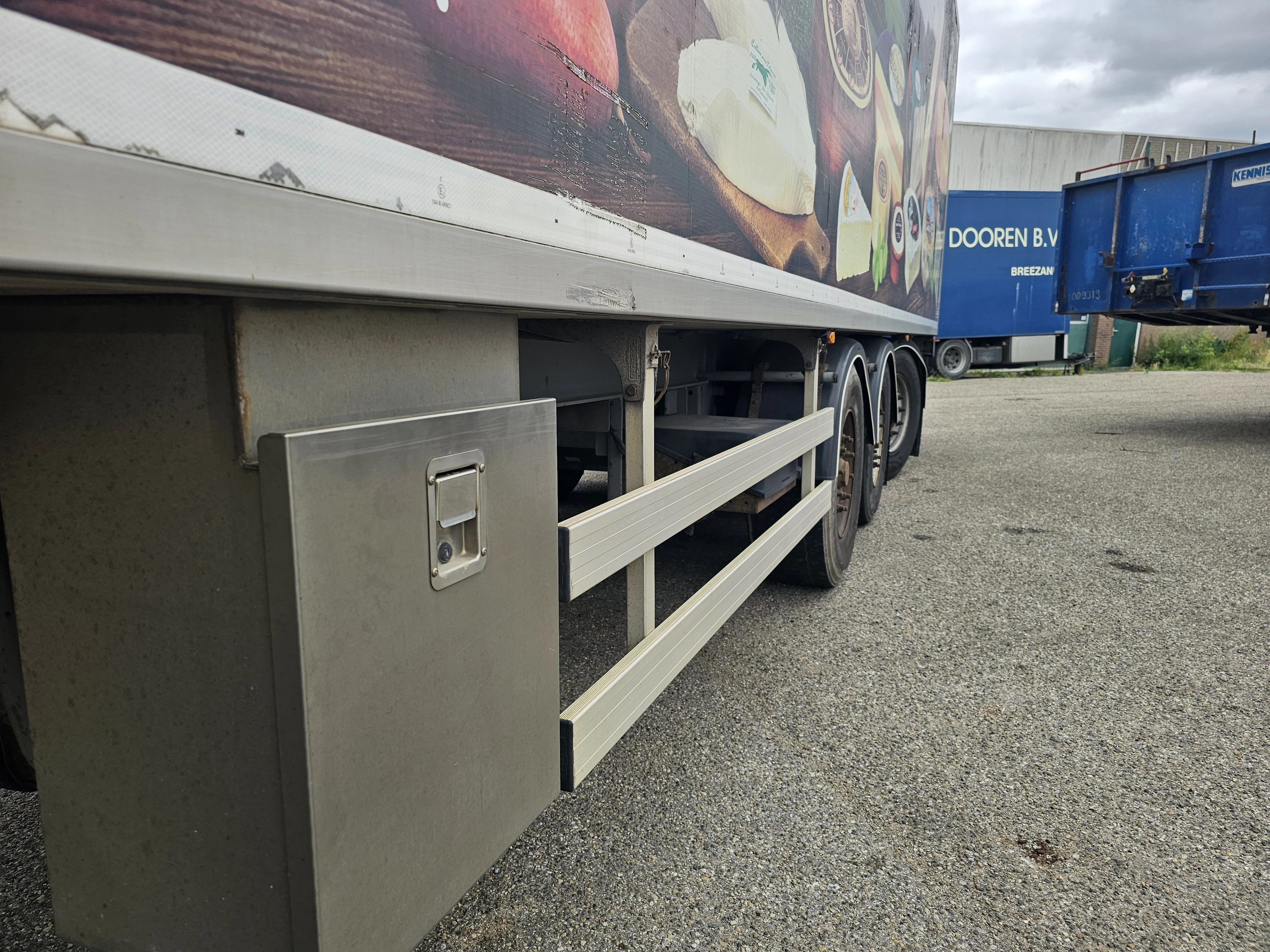 Chereau B3 /CITY TRAILER /STEERING AXLE/LIFT AXLE / 11.80 LONG /LOADING LIFT/ BPW DISC / CARRIER FRIDGE.TUV 23/7/2026 2012 afbeelding 25