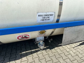 UBH INTERNATIONAL N/A 2001 - 20FT ISO 22.500L / 3 comp (3x 7.500L) / IMO-1 / T7 / 22T6 / 2.5Y+CSCS-test: 09-2028 zdjecie 16