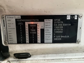Scania P 2020 - 320 Euro 6 Zoeller 11 m³ Just 157.459 km! zdjecie 20