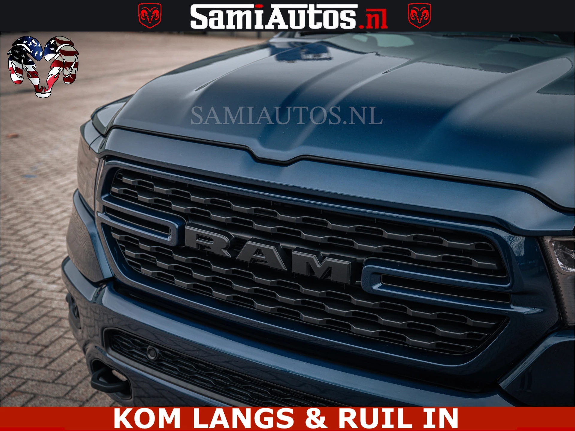 Dodge Ram Pick-Up 2024 - SPORT | 5.7 V8 4x4 HEMI | PANORAMA DAK | GROOTSCHERM 12 INCH | LPG | Patriot Blue immagine 30