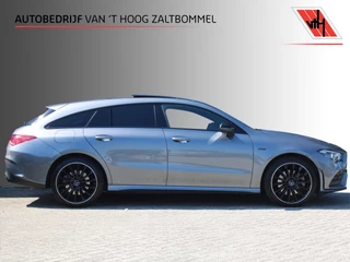 Mercedes-Benz CLA 2021 - Shooting Brake 250e AUT8 AMG Limited NIGHT PAKKET PANORAMADAK MEMORY SFEER TREKHAAK afbeelding 1