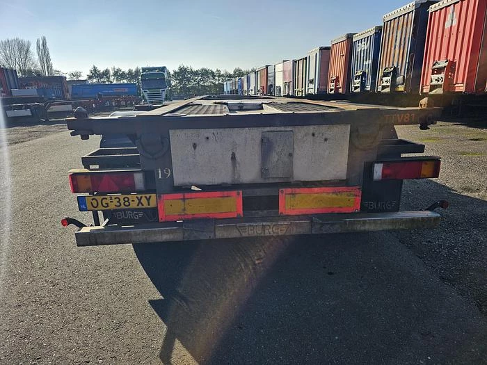 Burg 12-27 CCXGX |30 Foot tank container chassis | adr | Saf disc. 2002 Bild 3