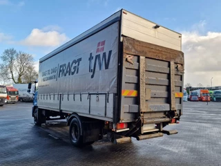 MAN TGM 2015 - 18.290 - Tautliner with sideboards - Loadlift - Full air - Euro 6 - Automatic gearbox imagen 5