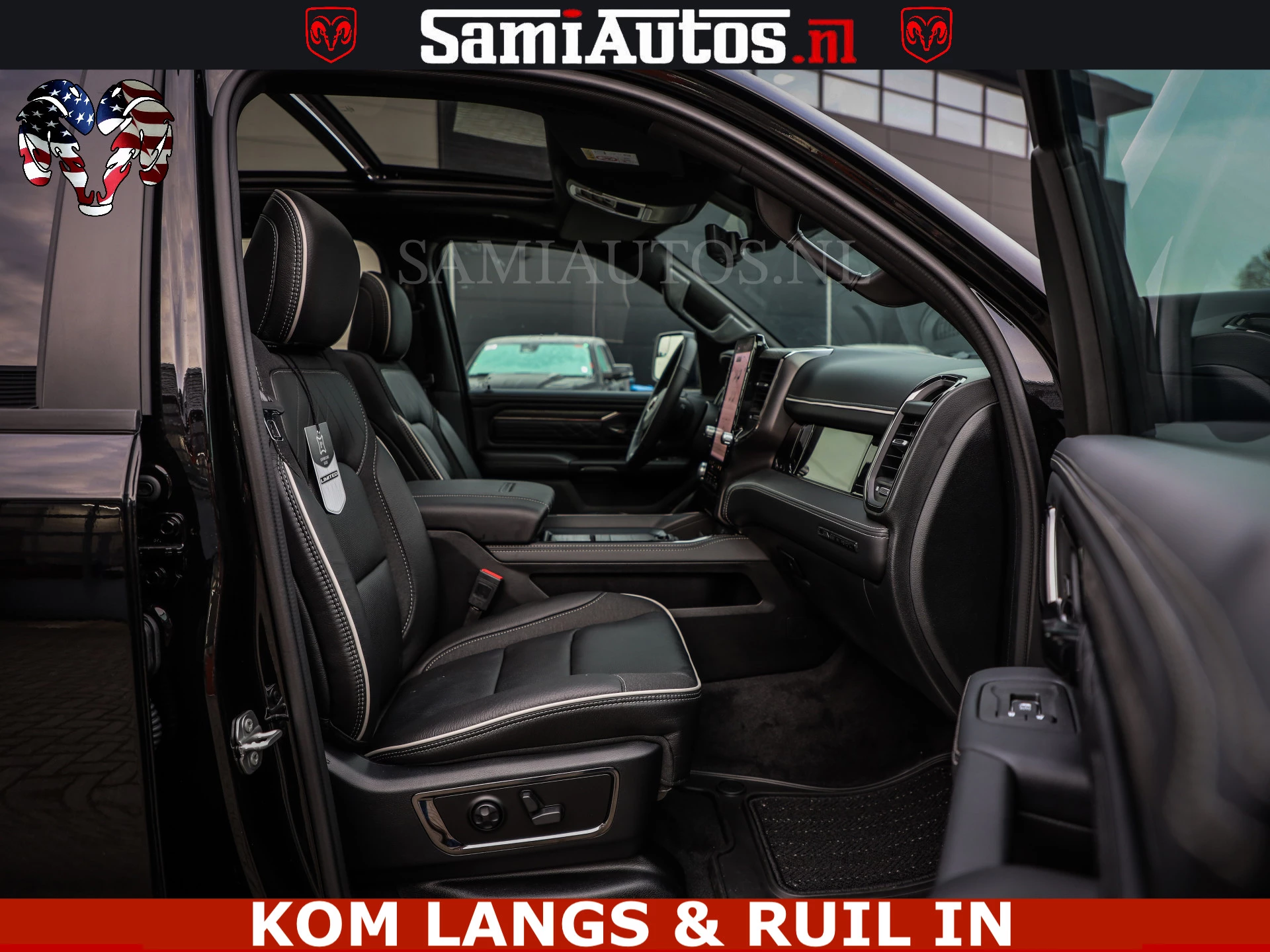 Dodge Ram Pick-Up 2024 - LIMITED SPORT H.O 540HP 706Nm | Massage + Full Option | De Meest Luxe en Volle in zijn Klasse | imagem 44