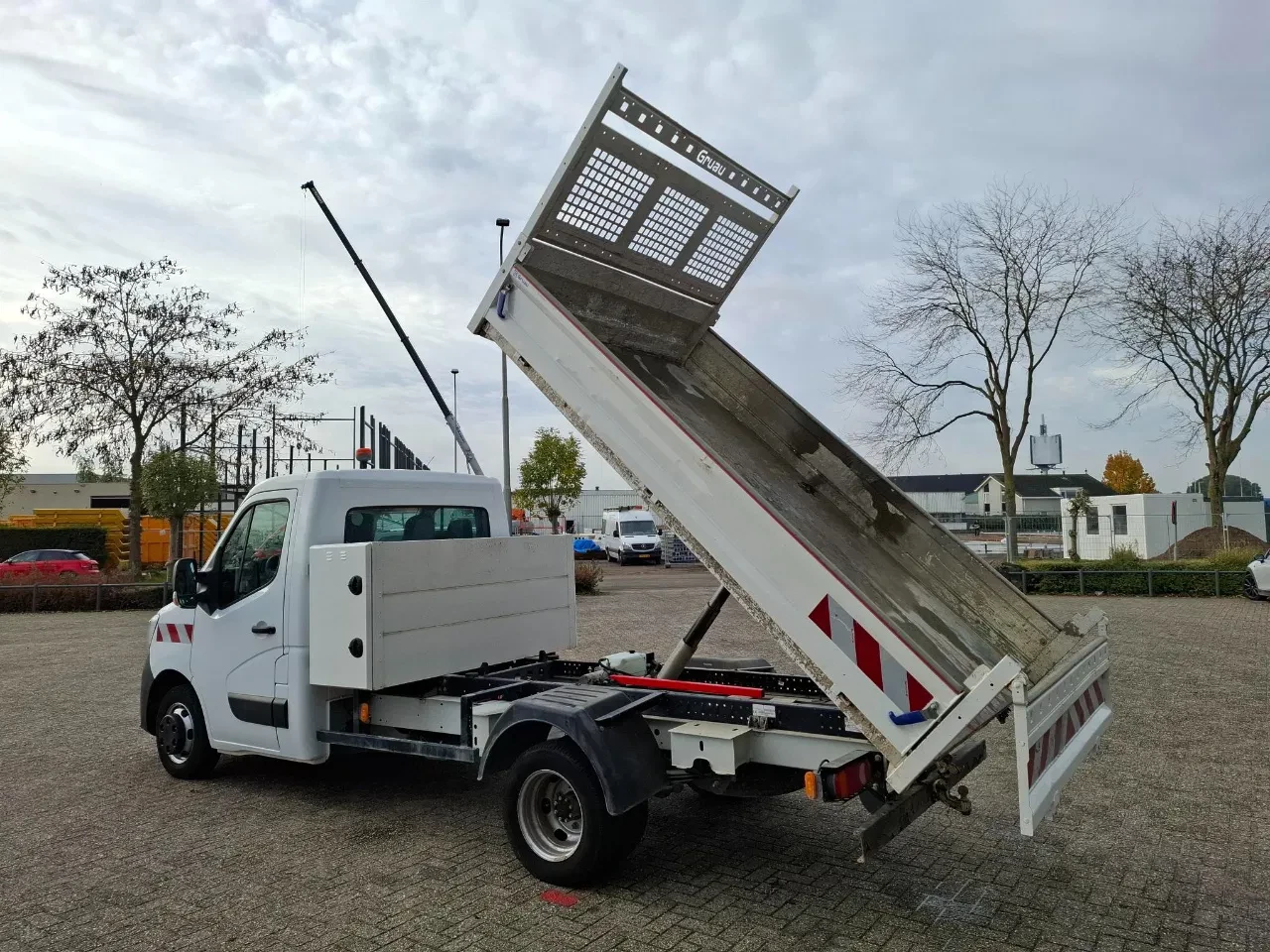 Renault Master 2021 - / TIPPER / ONLY:59243 KM / NAVI / AIRCO / TEMPOMAAT / MANUAL / EURO-6 / 2021 afbeelding 5