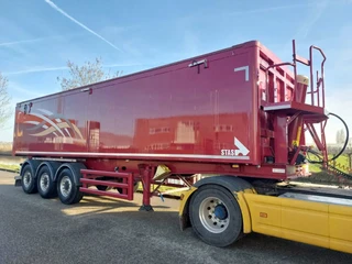Stas 2020 - Alu kipper 45 m3 | 3 asser | 2 x graan schuif te koop