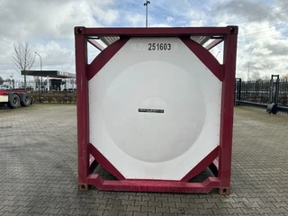 CIMC tankcontainers N/A 2017 - 20FT ISO /  25.010L / 22K2 / L4BH / T12 / steam heating / bottom discharge / 2.5Y-TEST/CSC: 10/2027 изображение 5