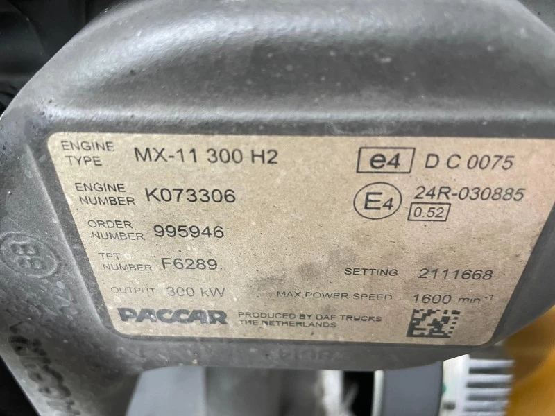 DAF 2018 - MX-11 300 H2 immagine 4