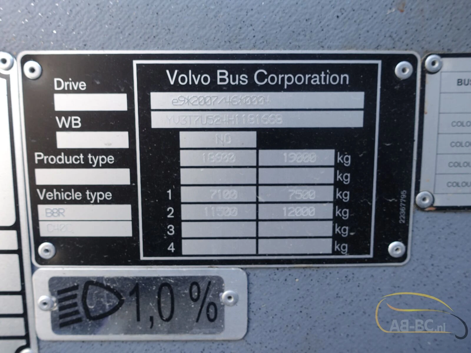 Volvo 9500 - 50 Seats, Euro 6 2016 afbeelding 43