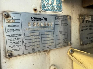 Schmitz Cargobull N/A 2012 - Schmitz Cargobull PRICES FROM €6950 TO €8950,- 40 X CARRIER 1850 MT D/E SAF AXELS zdjecie 7