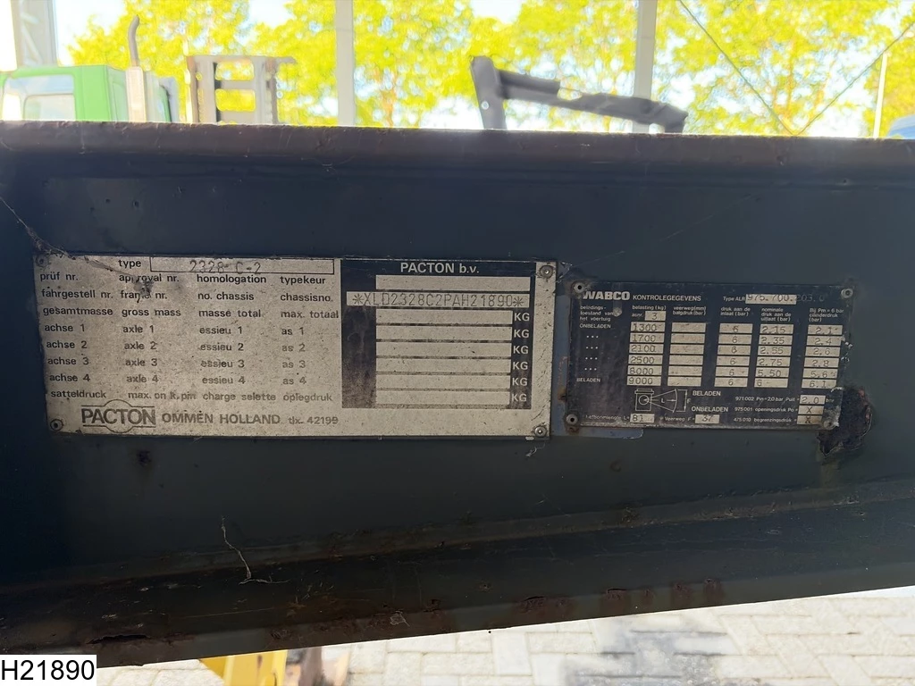 Pacton - Container 20 FT, Steel suspension image 7