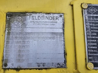 FELDBINDER EUT 36.3 | POWDER TANK | CEMENT | SAF DRUM 1999 - N/A image 9