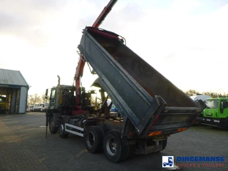 Mercedes-Benz Axor 3236 8x4 RHD tipper + Hiab 1283 DK-2 Duo 2009 imagen 3 miniatura