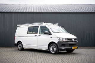 Volkswagen Transporter 2017 - 2.0 TDI 4motion L2H1 | 150 PK | DC 6-Zits | 1e Eigenaar | Cruise | Zijschuifdeur R+L | Airco | Imperiaal | Trekhaak bild 4