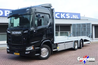 Scania R 2020 - R500 Oprijvrachtwagen 6x2 Black_Line Stuur_Lift_AS afbeelding 1 miniatuur