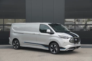 Ford E-Transit Custom 2026 - 340 L2H1 Sport 71 kWh 218pk - 2x Schuifdeur - ACC - Elek Trekhaak - B&O - Navi - Stoel/Stuurverwarming - 360 Camera - Blindspot - Rijklaar afbeelding 3 miniatuur