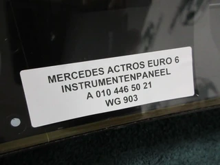 Mercedes-Benz - A 010 446 50 21 INSTRUMENTENPANEEL MERCEDES 1845 MP4 изображение 3 миниатюра