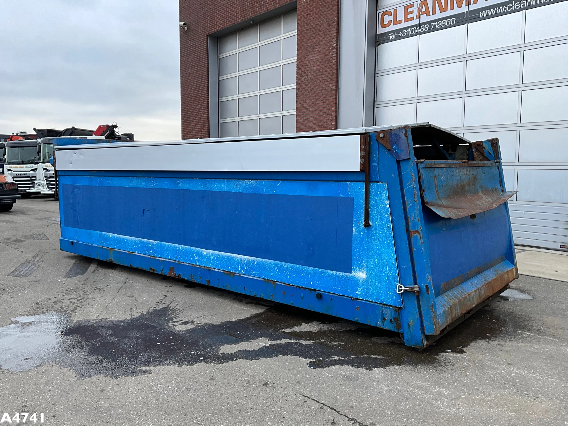 Container 21m³ met Hydraulische milieukleppen obrázek 2