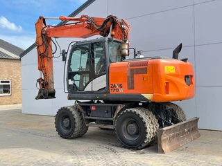 Hitachi 2017 - ZX170W-5B - Blade / Triple Boom / Auto Greasing afbeelding 3 miniatuur
