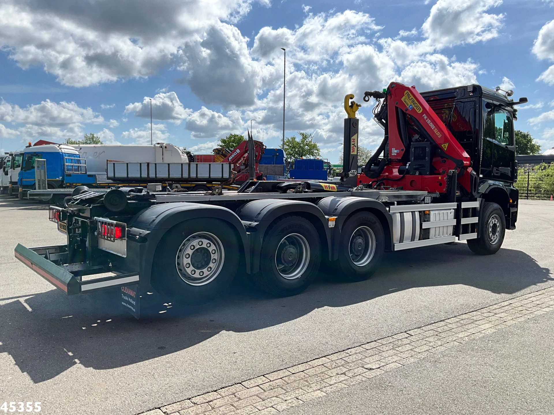 Mercedes-Benz Arocs 3540 8x4 Euro 6 Palfinger 19 Tonmeter laadkraan Just 119.021 Km! 2021 imagen 5