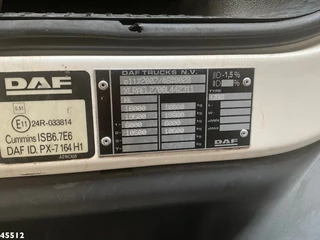 DAF FAG LF 220 Euro 6 Haller 14m³ Just 122.382 km! 2015 - N/A immagine 21