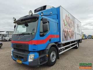Volvo FE 250 4x2 Slaapcab Euro6 - Koel-Vriesbak 7.5m + Carrier Supra 750 Mt + Laadklep 2000kg - 01/2026 APK