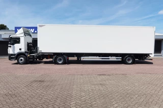 MAN TGM 2020 - 15.290 Trekker + Heiwo city trailer geisoleerd + klep Dhollandia 2500 KG obrazek 15