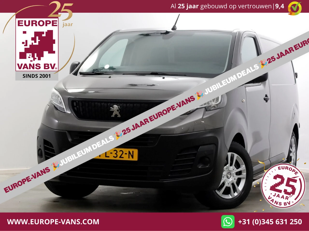 Peugeot Expert 2022 - 2.0 BlueHDI 145pk Automaat Premium Airco/Carplay/Cruise Control 05-2022 afbeelding 1