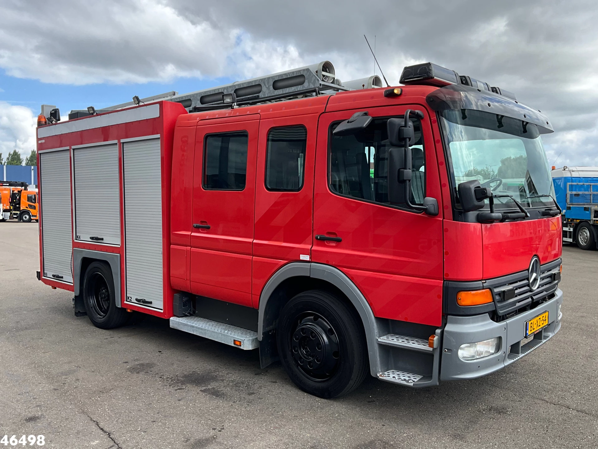Mercedes-Benz Atego 2002 - 1425 Gemco Brandweer / materiaalwagen Just 76.486 km! afbeelding 5