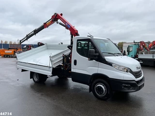 Iveco Daily 2024 - 72C18 HMF laadkraan 3,4 Tonmeter laadkraan + Meiller 3-zijdige kipper New & Unused!! obrazek 7