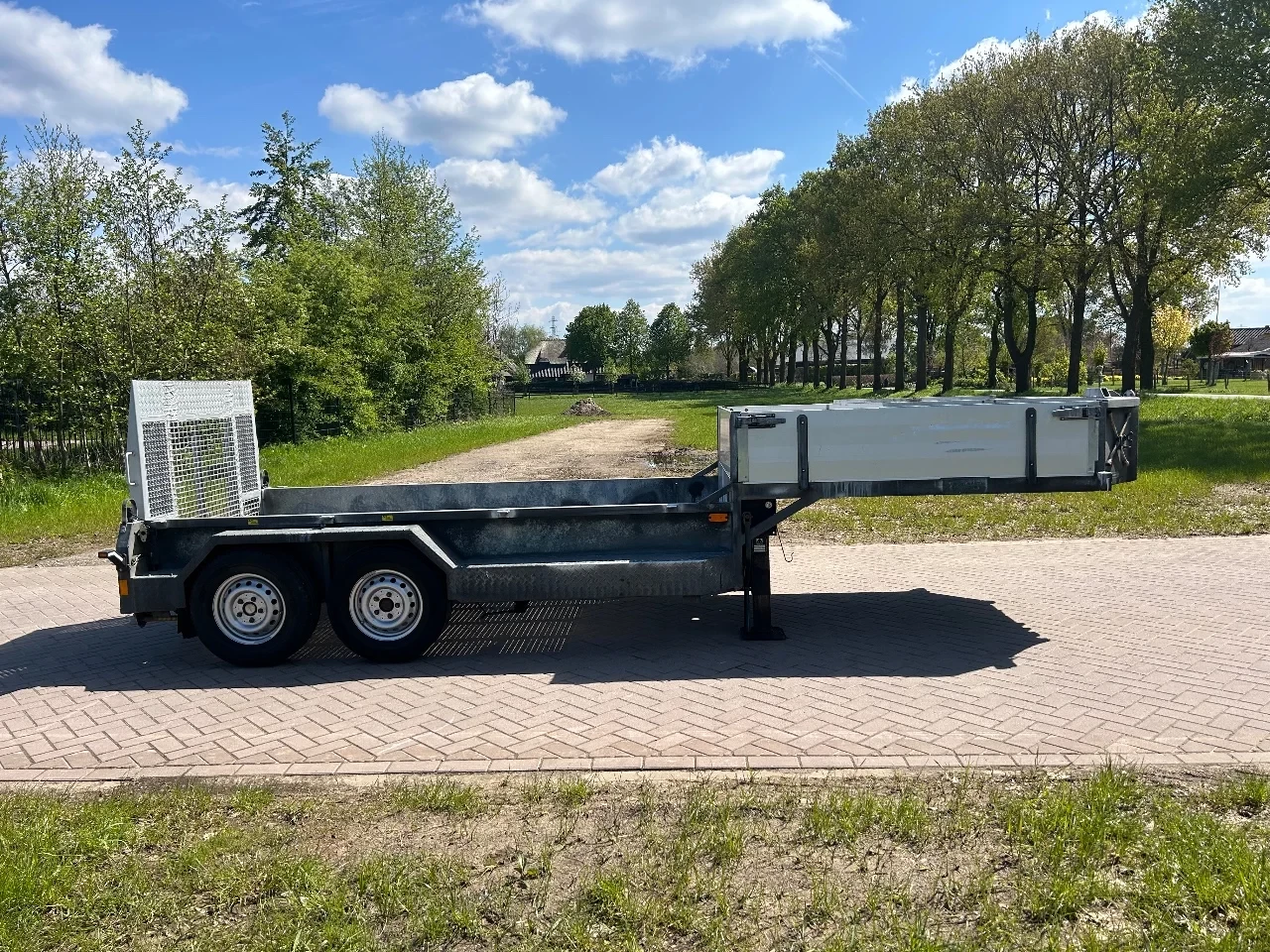 Veldhuizen 2007 - Be oplegger 5.5 ton kuip dieplader roostervloer immagine 3