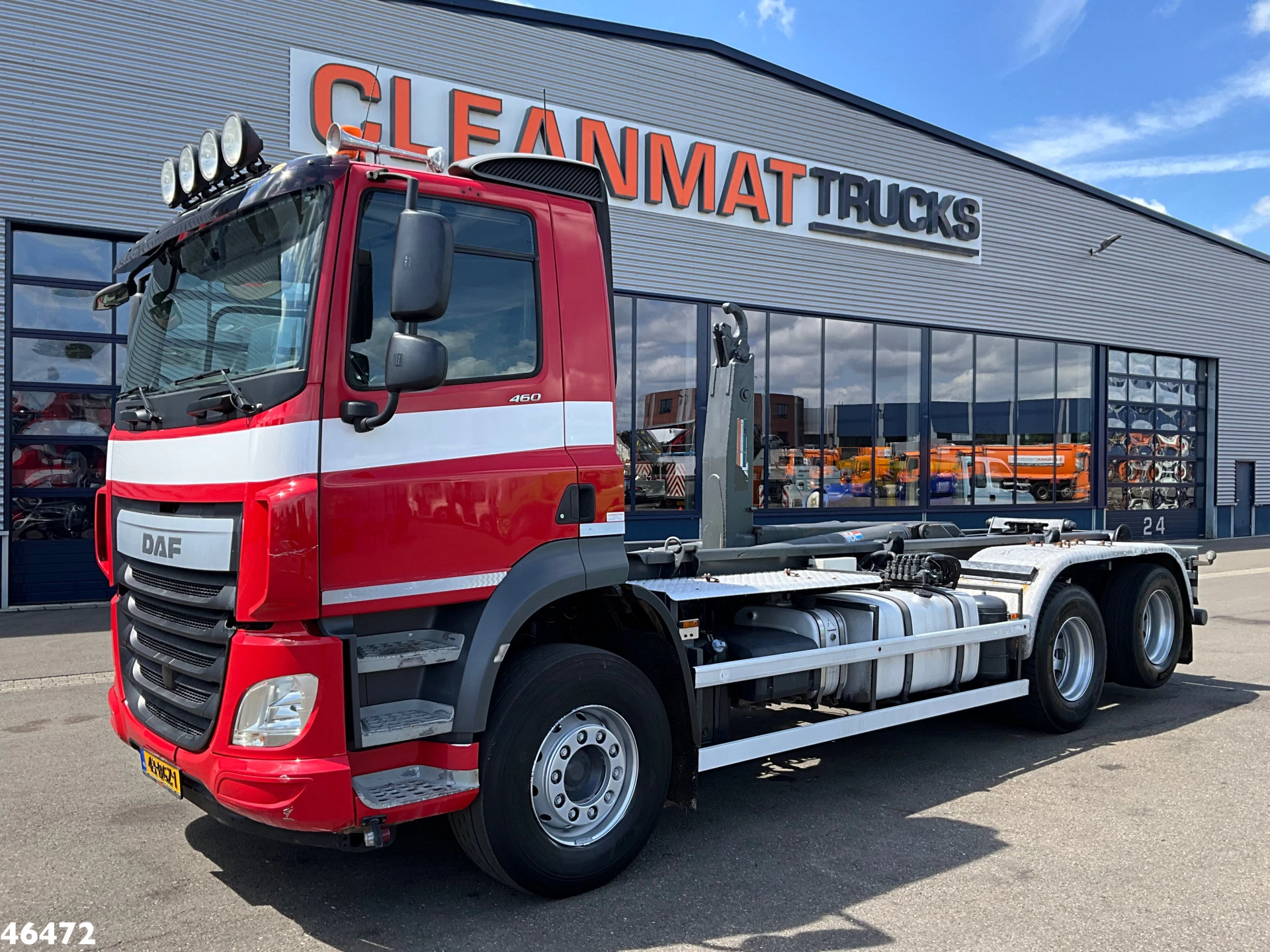 DAF FAS CF 460 Euro 6 VDL 25 Ton haakarmsysteem 2016 imagem 2