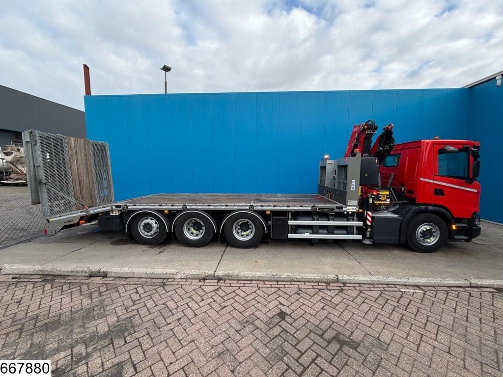 Scania G 2023 - 410 XT EURO 6e, CNG, 8x4, Retarder, Fassi image 15