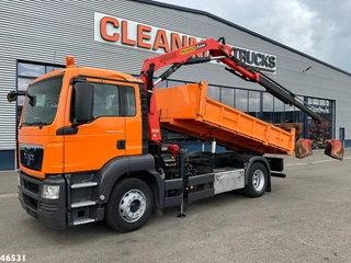 MAN TGS 2009 - 18.320 Manual Full steel Palfinger 10 Tonmeter laadkraan Just 122.040 km! te koop