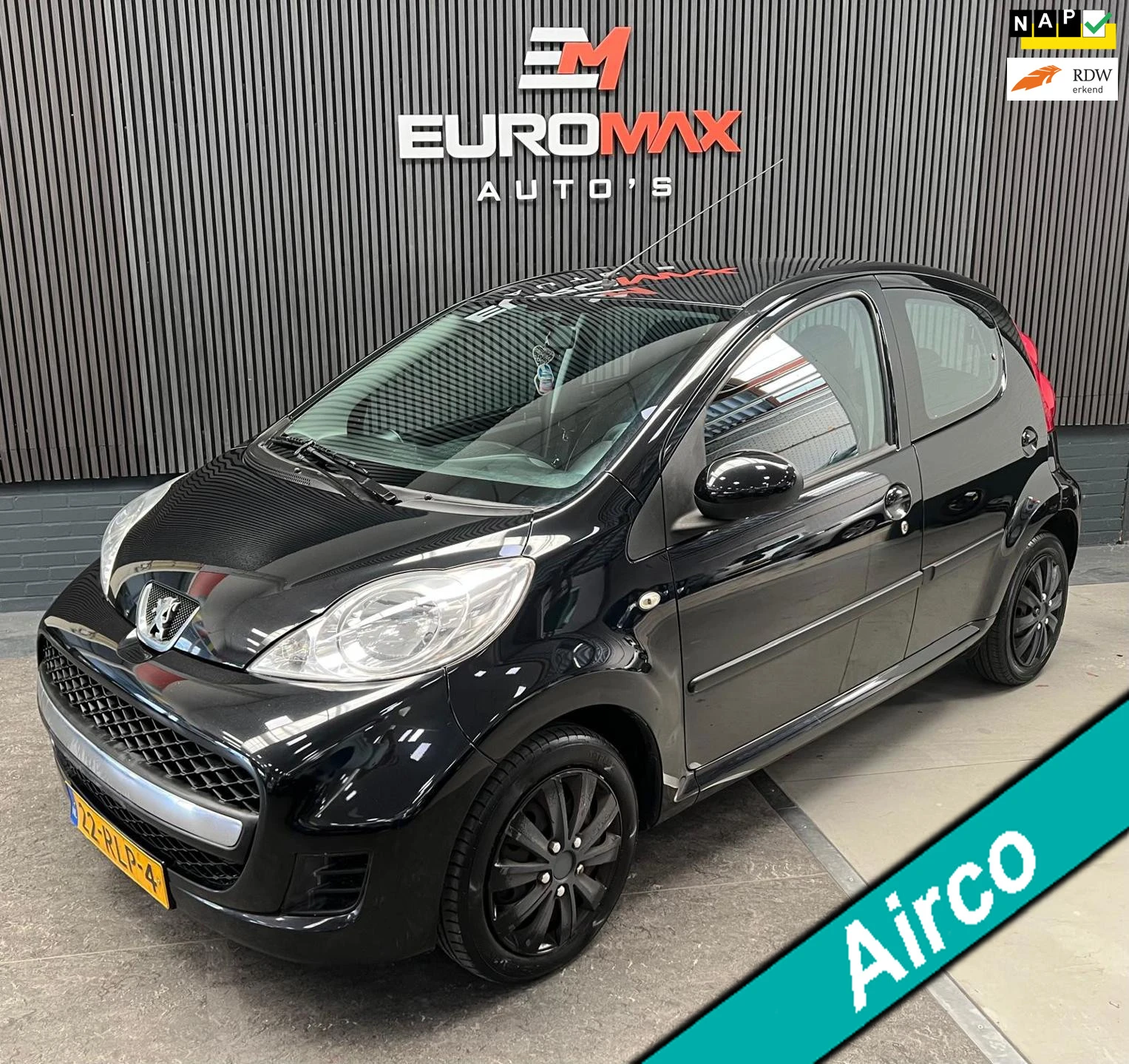 Peugeot 107 2011 - 1.0-12V XS 2e Eigenaar - NAP - Airco - Elektr Raam afbeelding 1