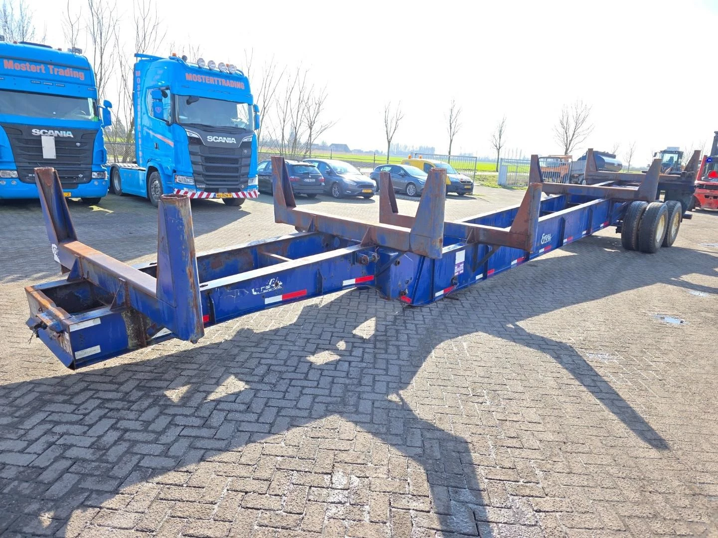 Evans Trailers Wide spread - 8 Tires - Drumbrakes - Steelspring 2011 Bild 1