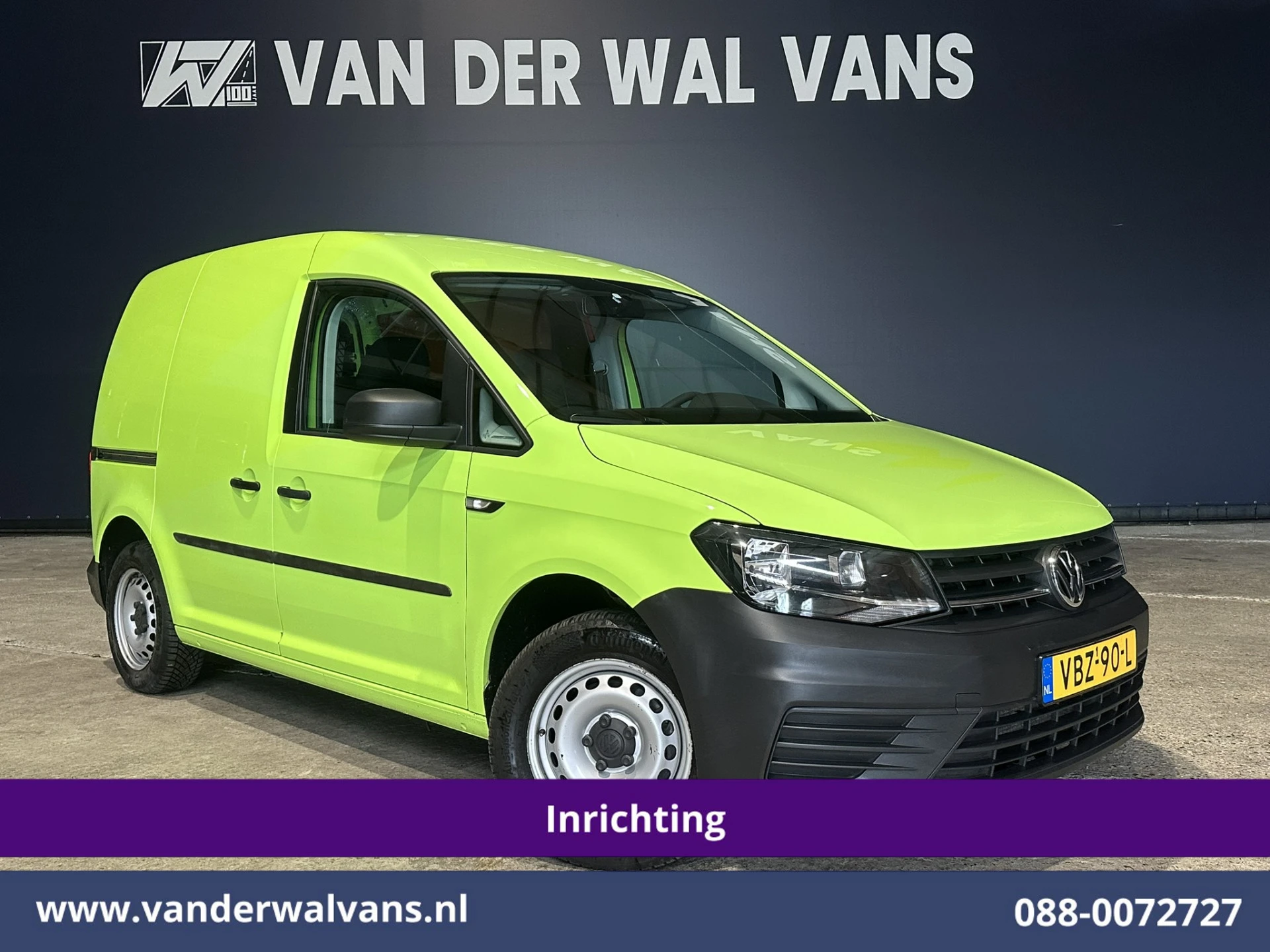 Volkswagen Caddy 2019 - 2.0 TDI L1H1 Inrichting Euro6 Airco | Navigatie | Apple Carplay | Cruisecontrol | 1400kg Trekhaak afbeelding 1