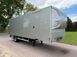 VAN 800-1D/225 LZC 2007 - Be oplegger 8 TON met laadklep 750 kg afbeelding 4