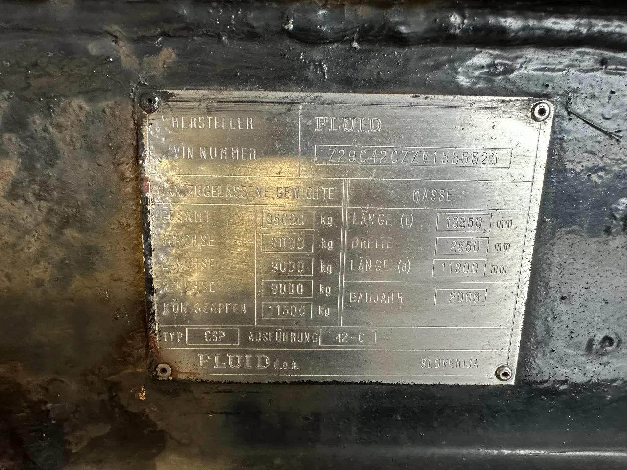 Diversen 2008 - Fluid / LPG / 50.100L / P28BH / LPG / Propane / Butan/ GAZ / ADR, DP: 06/30 obrázek 38