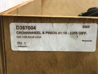 DAF N/A - 0367004 KROONWIEL+PIGNON 2255 DIFFERENTIEEL 41:10 (NIEUW) obrazek 3