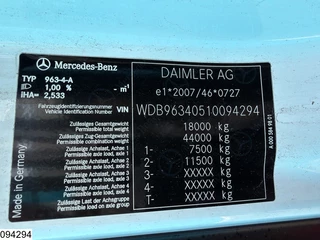 Mercedes-Benz Actros 2016 - 1843 EURO 6, Standairco, Retarder, PTO obrazek 7