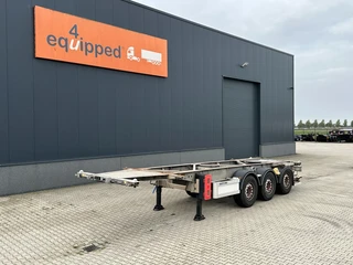 Van Hool 2010 - 20FT/30FT ADR CHASSIS / galvanized / MB DISC / 2x liftaxle / ADR / ALCOA / NL-chassis for sale